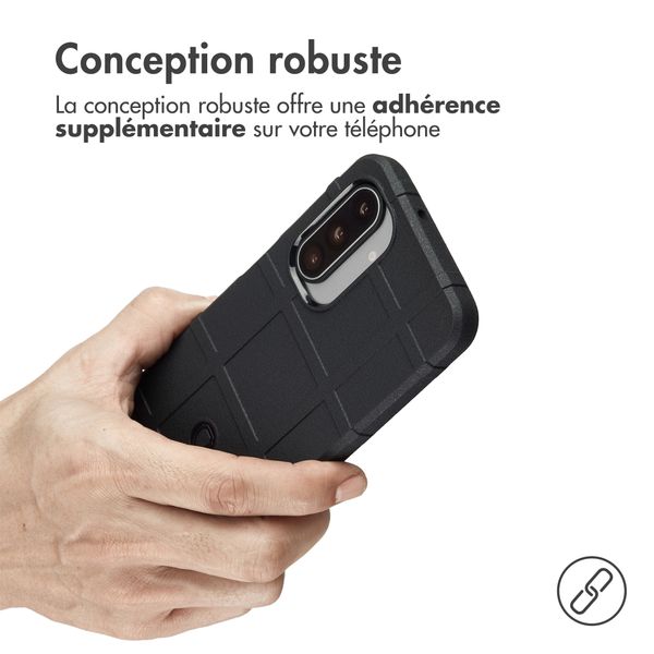 imoshion Coque Rugged Shield Samsung Galaxy A17 - Noir