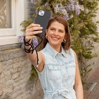 imoshion Coque en silicone avec cordon Apple iPhone 13 Pro - Noir