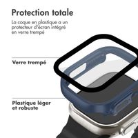imoshion Coque rigide à couverture complète Apple Watch Ultra / Ultra 2 / Ultra 3 - 49 mm - Bleu foncé