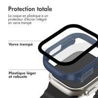 imoshion Coque rigide à couverture complète Apple Watch Ultra / Ultra 2 - 49 mm - Bleu foncé