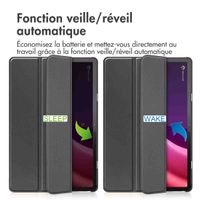 imoshion Coque tablette Trifold Lenovo Tab P11 (2nd gen) - Noir