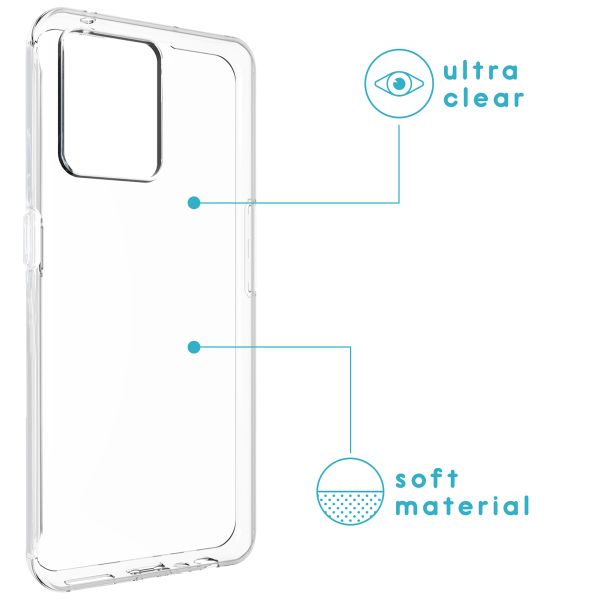 imoshion Softcase Back Cover Realme 9 Pro Plus - Transparent