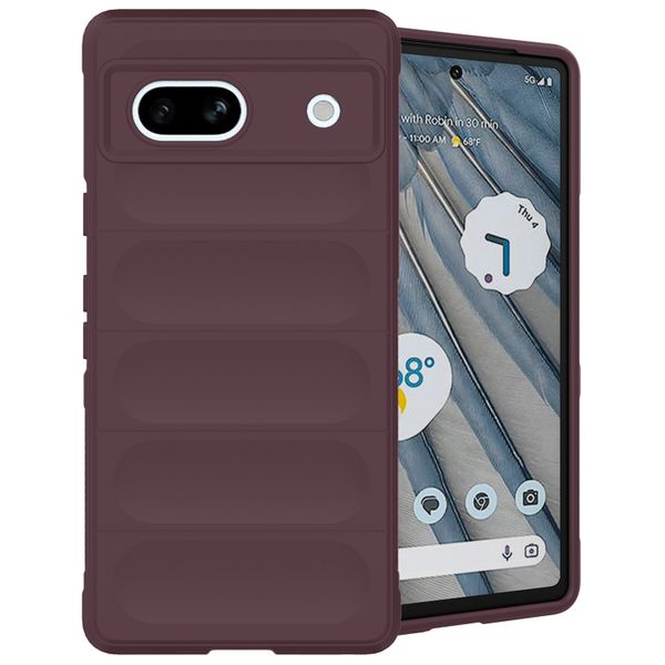 imoshion Coque arrière EasyGrip Google Pixel 7a - Aubergine