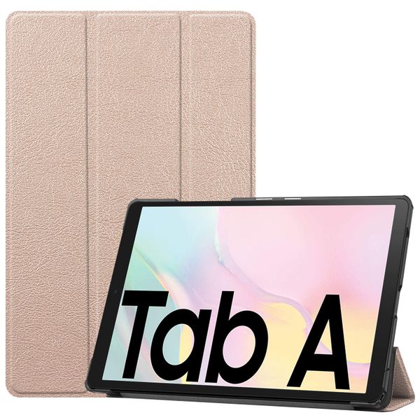 imoshion Coque tablette Trifold Samsung Galaxy Tab A7 - Dorée