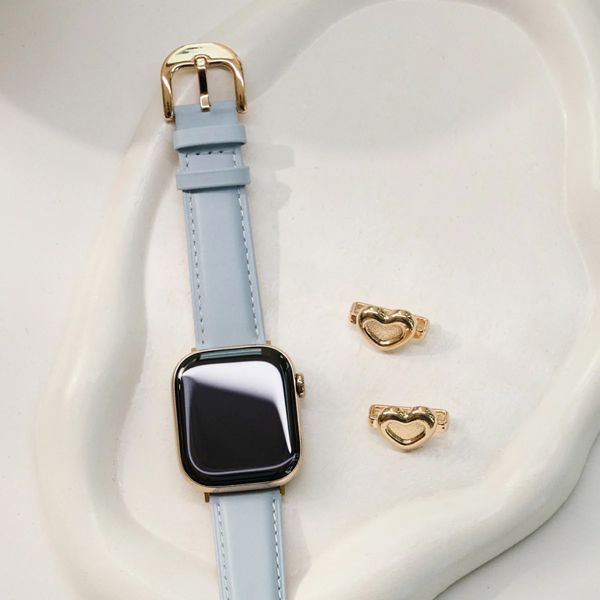 Burga Bracelet en cuir véritable Apple Watch | 38/40/41/42 mm - Dream / Gold
