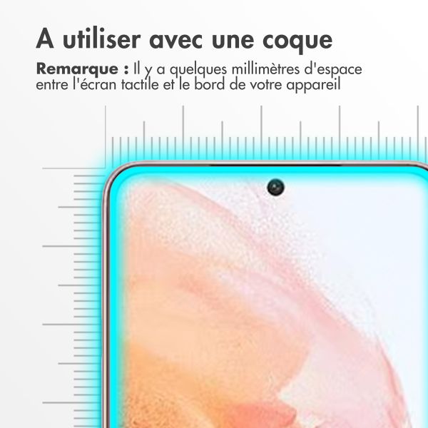 Accezz Protection d'écran en verre trempé 2-pack Samsung Galaxy S21