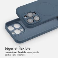 imoshion Coque Couleur avec MagSafe Apple iPhone 16 Pro - Bleu foncé