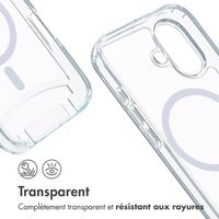 imoshion Coque MagSafe avec cordon amovible Apple iPhone 16 - Transparent