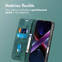 imoshion Étui de téléphone portefeuille Slim Xiaomi Poco X7 Pro - Vert