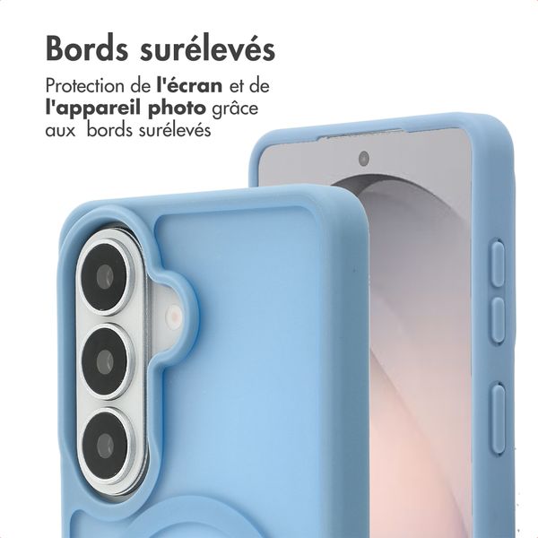 imoshion Coque Color Guard avec MagSafe Samsung Galaxy S26 - Bleu clair