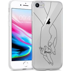 imoshion Coque Design iPhone SE (2022 / 2020) / 8 / 7 - Holding Hands