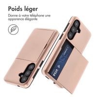imoshion Coque arrière avec porte-cartes Samsung Galaxy S26 Plus - Rose Gold