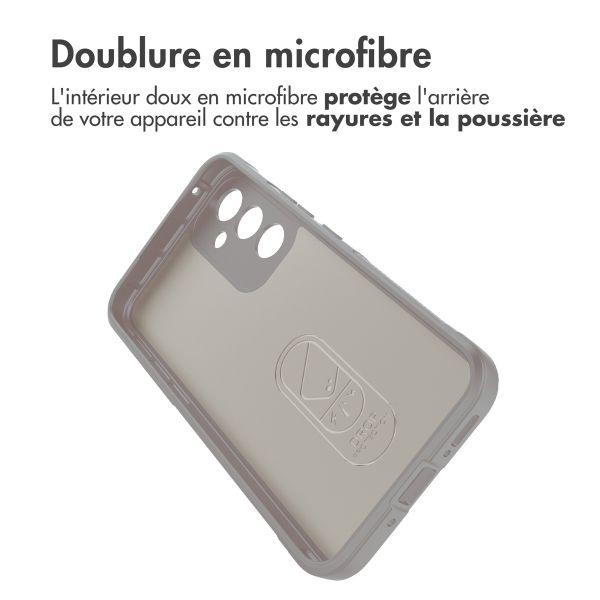 imoshion Coque arrière EasyGrip Samsung Galaxy A54 (5G) - Gris