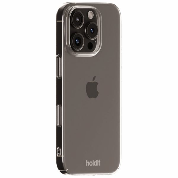 Holdit Coque Slim iPhone 16 Pro Max - Transparent