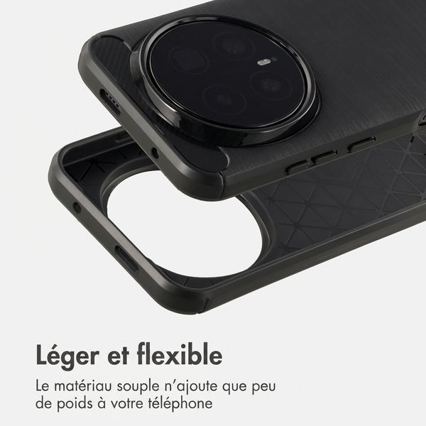 imoshion Coque Brushed Honor Magic8 Pro - Noir
