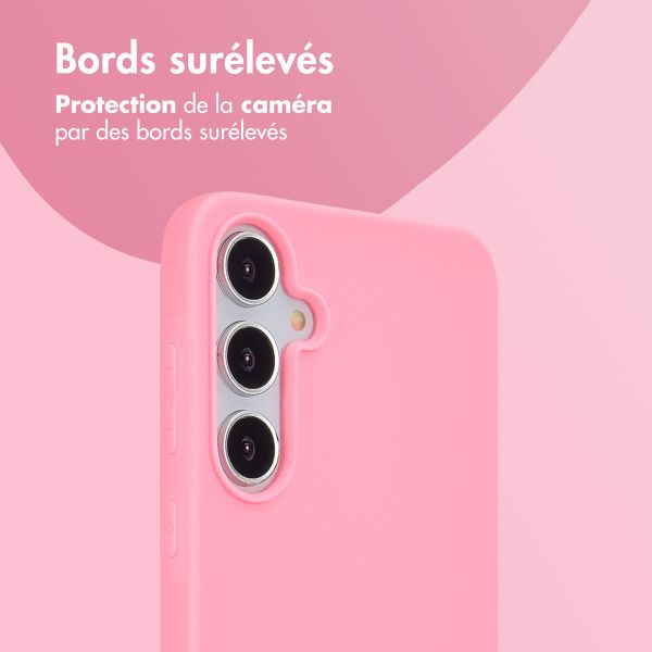 imoshion Coque Couleur Samsung Galaxy A55 - Bubblegum Pink