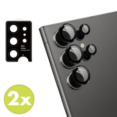 imoshion Lot de 2 protections d'objectif de caméra Samsung Galaxy S24 Ultra - Noir