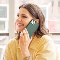 Accezz Coque Liquid Silicone avec MagSafe Apple iPhone 15 - Cooper Green