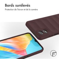 imoshion EasyGrip Backcover Oppo A18 / Oppo A38 - Aubergine