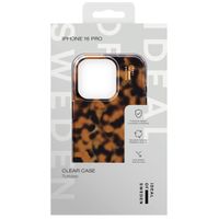 iDeal of Sweden Coque Clear iPhone 16 Pro - Tortoise