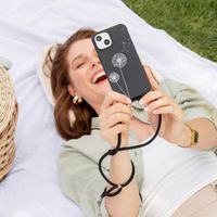 imoshion Coque design en silicone avec cordon Samsung Galaxy S21 FE - Dandelion Black