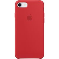 Apple Coque en silicone Apple iPhone SE (2022 / 2020) / 8 / 7 - Rouge