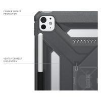 UAG Coque tablette Scout Apple iPad Pro 11 (2025) M5 / (2024) M4 - Ash