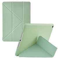 imoshion Coque tablette Origami Apple iPad 9 (2021) 10.2 pouces / iPad 8 (2020) 10.2 pouces / iPad 7 (2019) 10.2 pouces - Vert clair