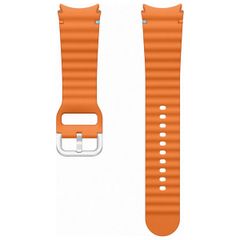 Samsung Bracelet de sport original Watch7 Galaxy Watch 4 / 5 / 6 / 7 (20 mm) - M/L - Orange