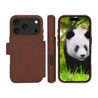 dbramante1928 Étui de téléphone portefeuille Lynge MagSafe Apple iPhone 17 Pro - Dark Tan