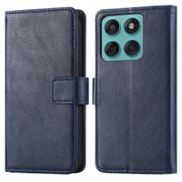 imoshion Étui de télephone portefeuille de luxe Motorola Moto G57 Power - Bleu foncé