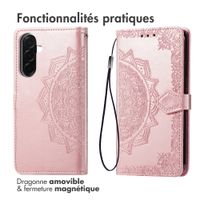 imoshion Etui de télephone Mandala Samsung Galaxy A57 (5G) - Rose Doré