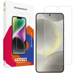 Accezz Protection d'écran en verre trempé Samsung Galaxy S24 / S25