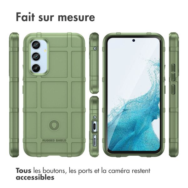 imoshion Coque Rugged Shield Samsung Galaxy A54 (5G) - Vert foncé