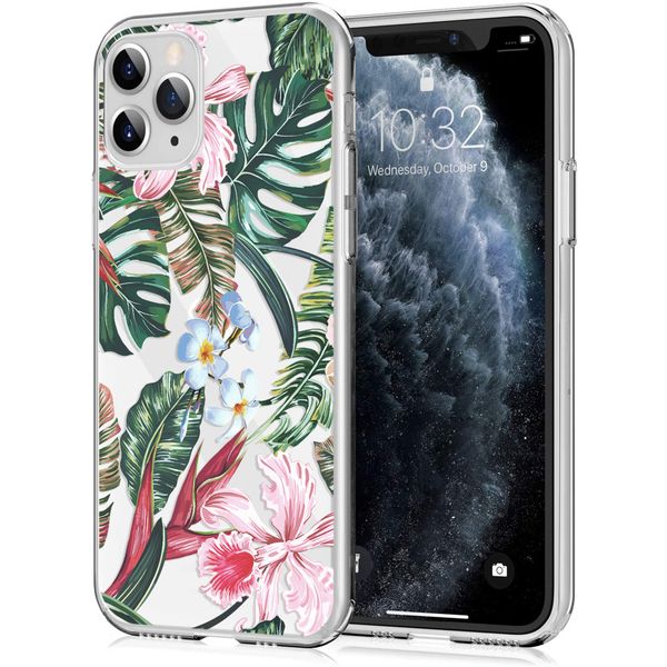 imoshion Coque Design iPhone 11 Pro - Jungle - Vert / Rose