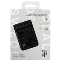 iDeal of Sweden MagSafe / Porte-cartes magnétique - Porte-cartes - Black Croco