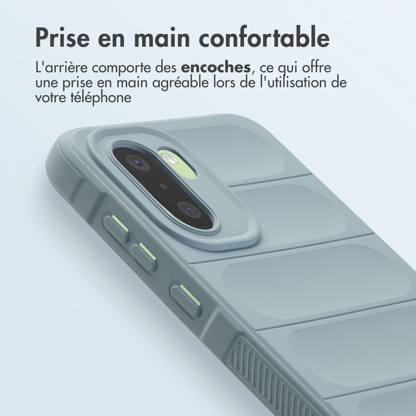 imoshion EasyGrip Backcover OnePlus 15R - Bleu clair