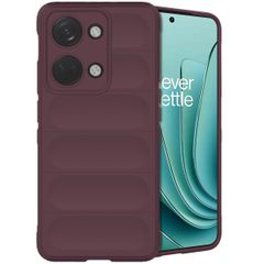 imoshion Coque arrière EasyGrip OnePlus Nord 3 - Aubergine