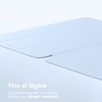 imoshion Magnetic etui de téléphone portefeuille iPad Pro 12.9 (2020/2021/2022) - Bleu clair