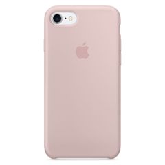 Apple Coque en silicone iPhone SE (2022 / 2020) / 8 / 7 - Chalk Pink
