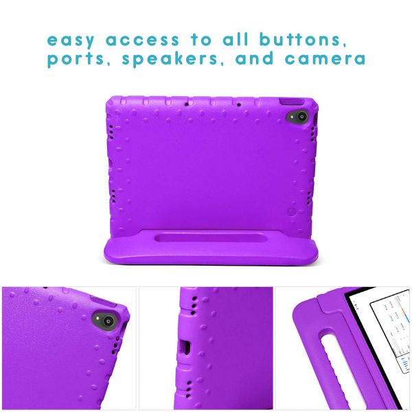 imoshion Coque kidsproof avec poignée Lenovo Tab P11 / P11 Plus - Violet