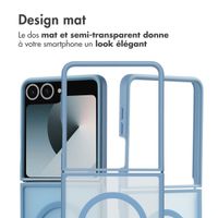 imoshion Coque Color Guard avec MagSafe Samsung Galaxy Z Flip 7 - Bleu clair