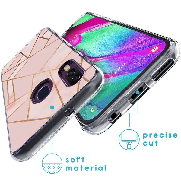 imoshion Coque Design Samsung Galaxy A40 - Pink Graphic