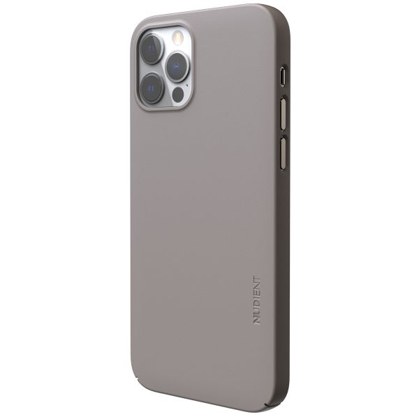 Nudient Coque Thin iPhone 12 (Pro) - Clay Beige