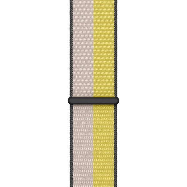Apple Bracelet Sport Loop Apple Watch Series 1 t/m 9 / SE (38/40/41 mm) | Series 10 / 11 (42 mm) - Lemon Zest
