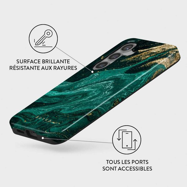 Burga Coque arrière Tough Samsung Galaxy S24 Plus - Emerald Pool