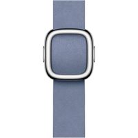 Apple Modern Buckle FineWoven Apple Watch Series 1 t/m 9 / SE (38/40/41 mm) | Series 10 / 11 (42 mm) - Taille M - Lavender Blue