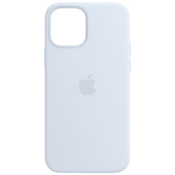 Apple Coque en silicone MagSafe Apple iPhone 12 (Pro) - Cloud Blue