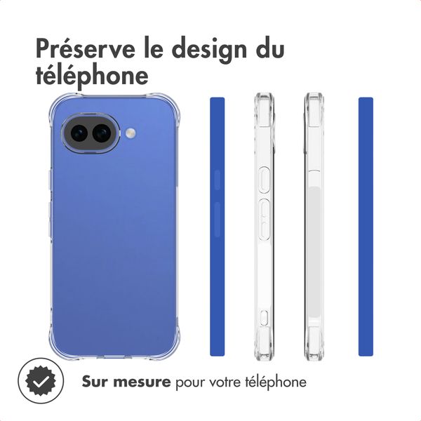 imoshion Shockproof Case Google Pixel 10a - Transparent