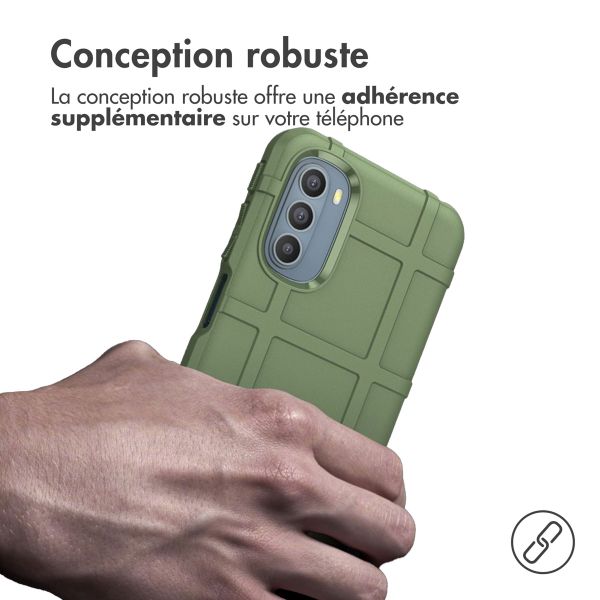 imoshion Coque Rugged Shield Motorola Moto G31 / G41 - Vert foncé